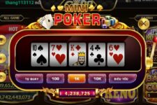 Game đổi thưởng mini poker tựa game nổ hũ ăn khách nhất tại Go88 