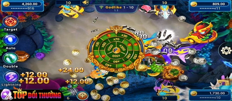 Giới thiệu hệ số cá khi chơi game Fishing War King Fun