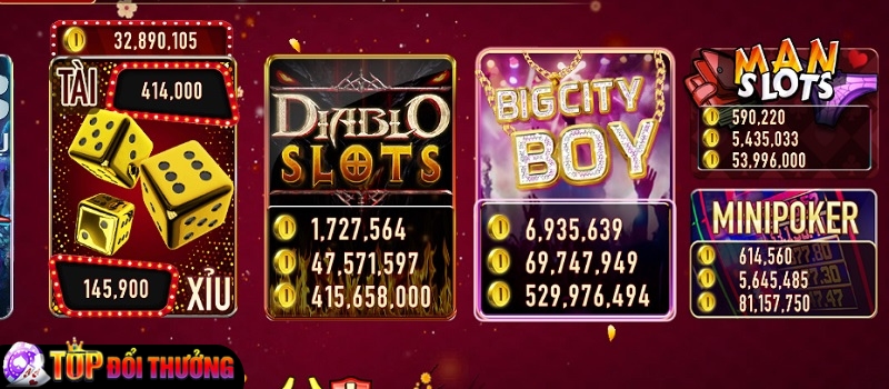 Giới thiệu về tựa game nổ hũ Diablo Slots Man Club